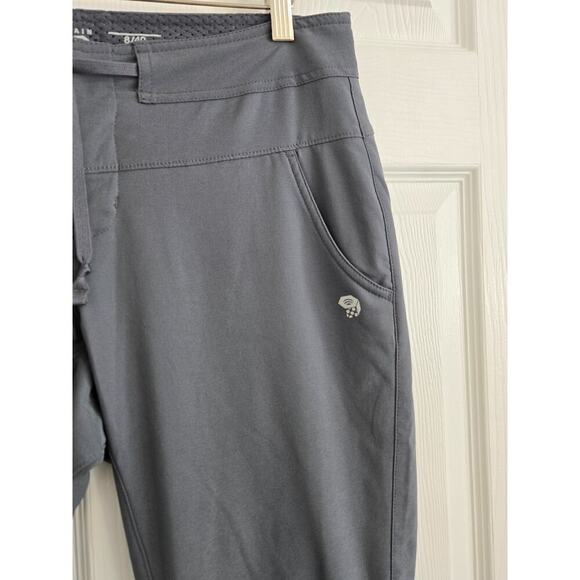 Mountain Hardwear Women's Outdoor Pants Sz 8 Gray Insulated Athleisure - Picture 6 of 15